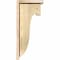 Ekena Millwork Del Monte Rough Sawn Corbel w/Backplate, Douglas Fir, 6"W x 10"D x 22"H COR06X10X22DEL01RDF - alternate 3